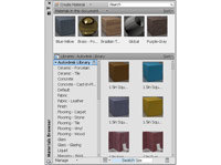 Единая для всех продуктов Autodesk 2011 библиотека материалов