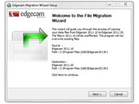 Edgecam 2011 R2 Расширение возможностей утилиты перехода (Migration Tool)