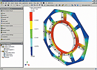 Анализ напряжений и деформаций для пластины под нагрузкой с помощью модуля МКЭ в Autodesk Inventor Professional