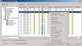 AutoCAD 2005. Новый вид диспетчера слоев