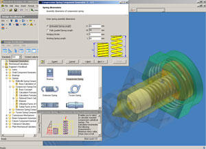 Autodesk Inventor. Использование генератора компонентов на примере проектирования пружины.