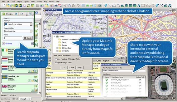 Mapinfo professional какие файлы описывают графические объекты