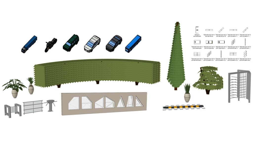 Новые объекты библиотеки в nanoCAD BIM Строительство 25 Новые объекты библиотеки в nanoCAD BIM Строительство 25