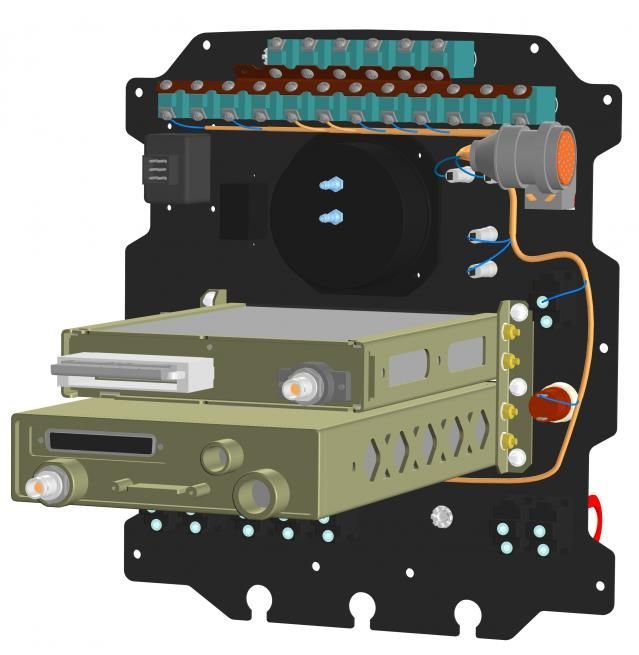 КОМПАС-3D v19 - Использование приложения «Оборудование: Кабели и жгуты» в проектировании приборной панели