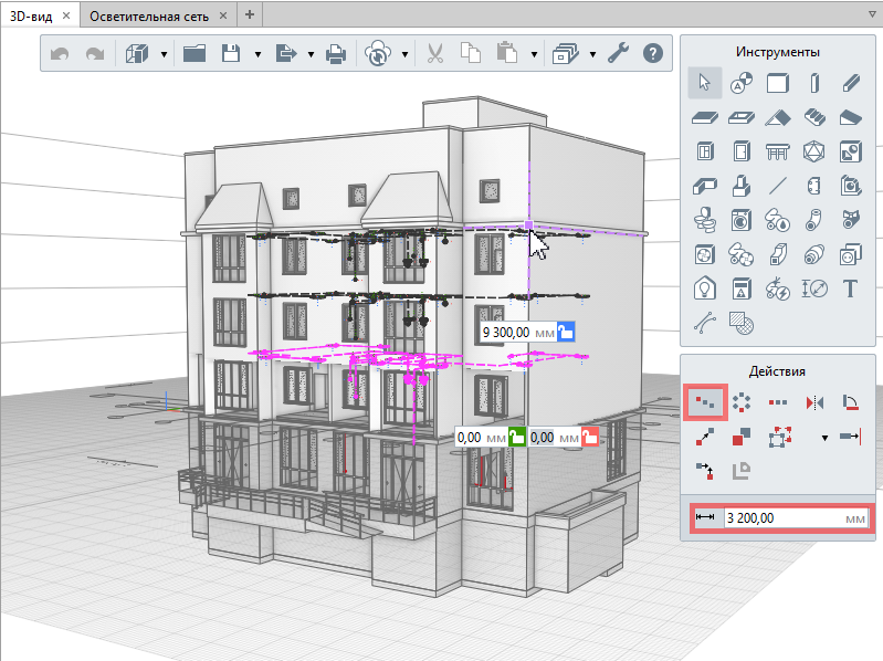 Renga 8.10 Renga 8.10 - Процесс тиражирования электроустановочных изделий, осветительных приборов и электрических распределительных щитов на объекты вне поля видимости